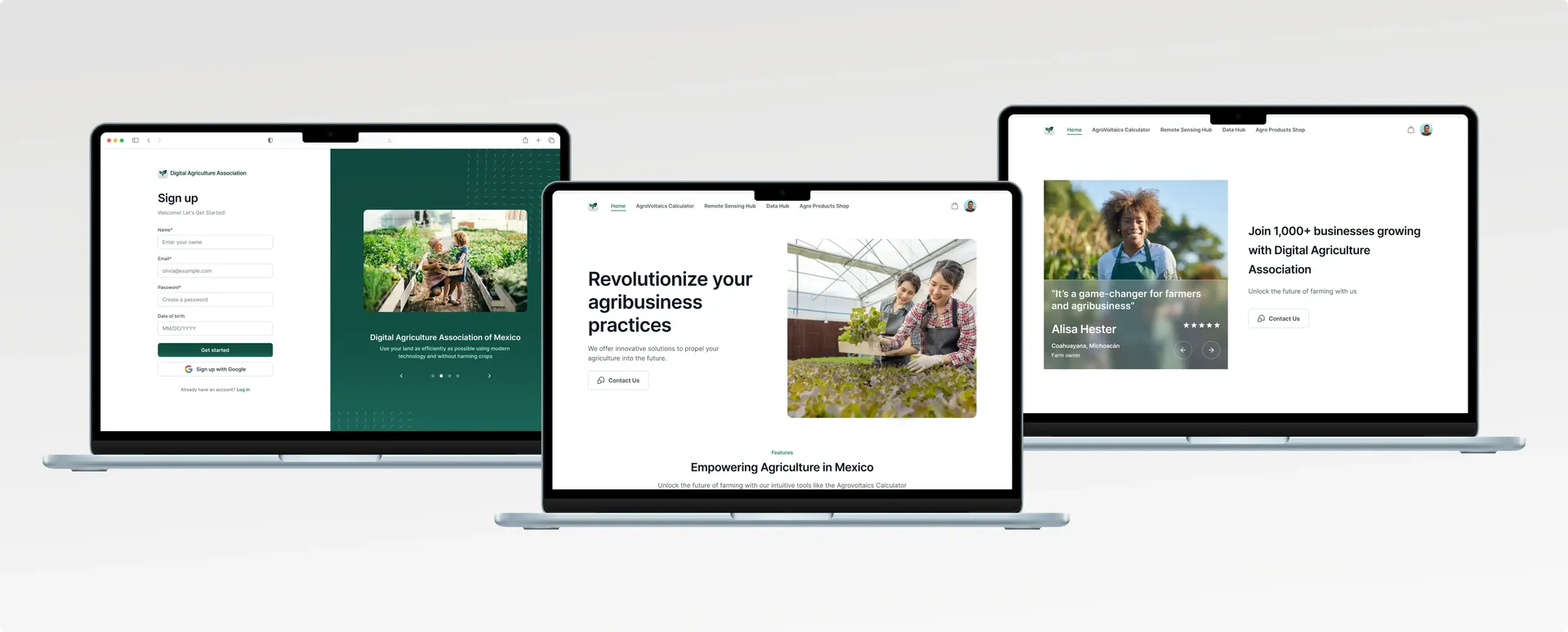 design vision for Ag product